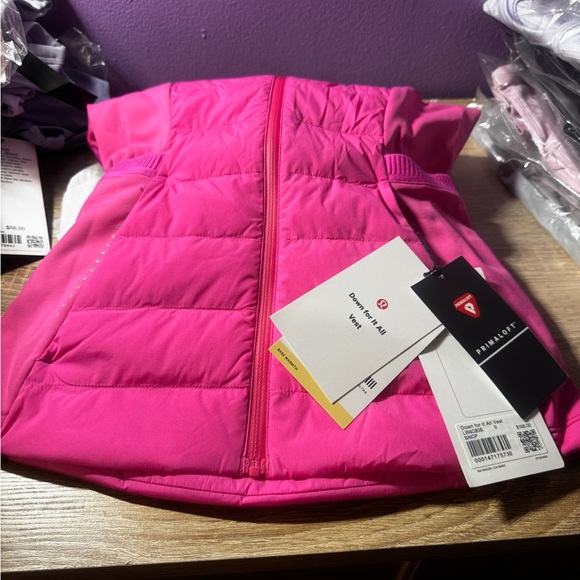 Lululemon Athletica Hot Pink Quilted Vest - Picture 12 of 12